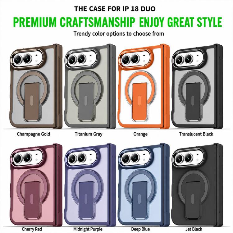 XDcase Invisible Fold Holder Magnetic Phone Case — For iPhone Duo