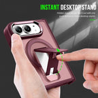 XDcase Invisible Fold Holder Magnetic Phone Case — Jazz Black