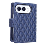 Diamond Lattice Wallet Flip Leather Phone Case