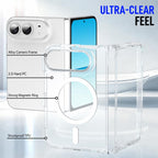 Crystal Acrylic Magnetic Integrated Hinge Phone Case