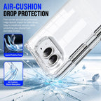 Crystal Acrylic Magnetic Integrated Hinge Phone Case