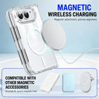 Crystal Acrylic Magnetic Integrated Hinge Phone Case