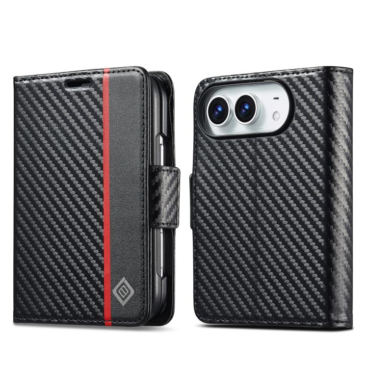 LC.IMEEKE Carbon Fiber Leather Phone Case