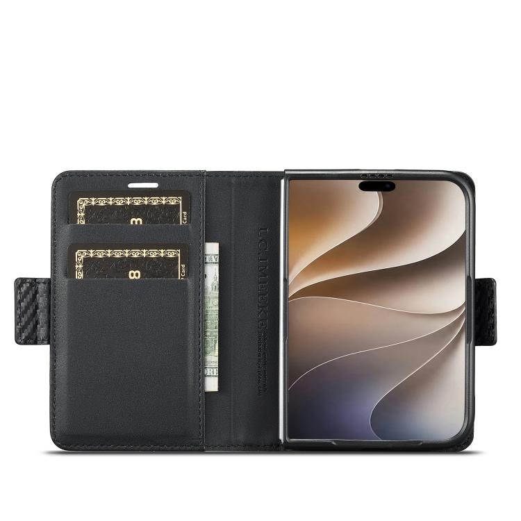 LC.IMEEKE Carbon Fiber Leather Phone Case