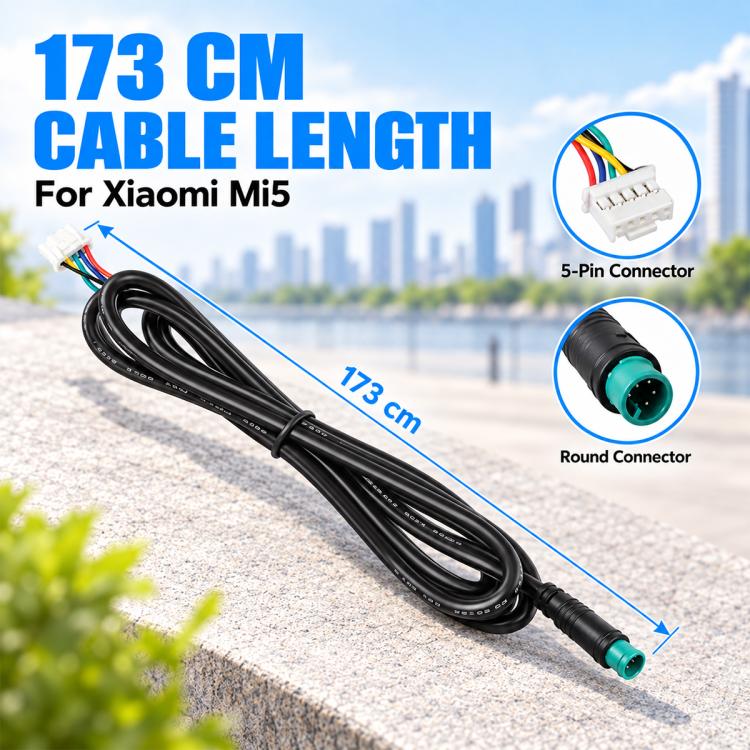 LYP4103 Electric Scooter 5 Pin Controller Connector Cable For Xiaomi MI5