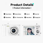 DC302 2.8 inch Screen Retro Digital HD Camera — view 20
