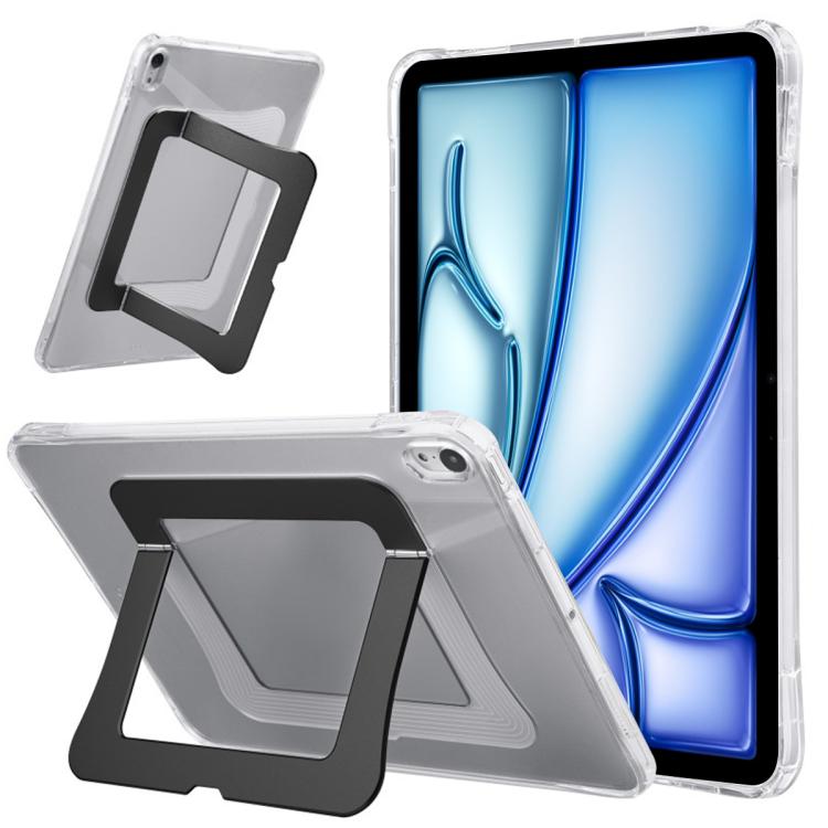 XDcase Aluminum Foldable Stand Clear Acrylic Tablet Case