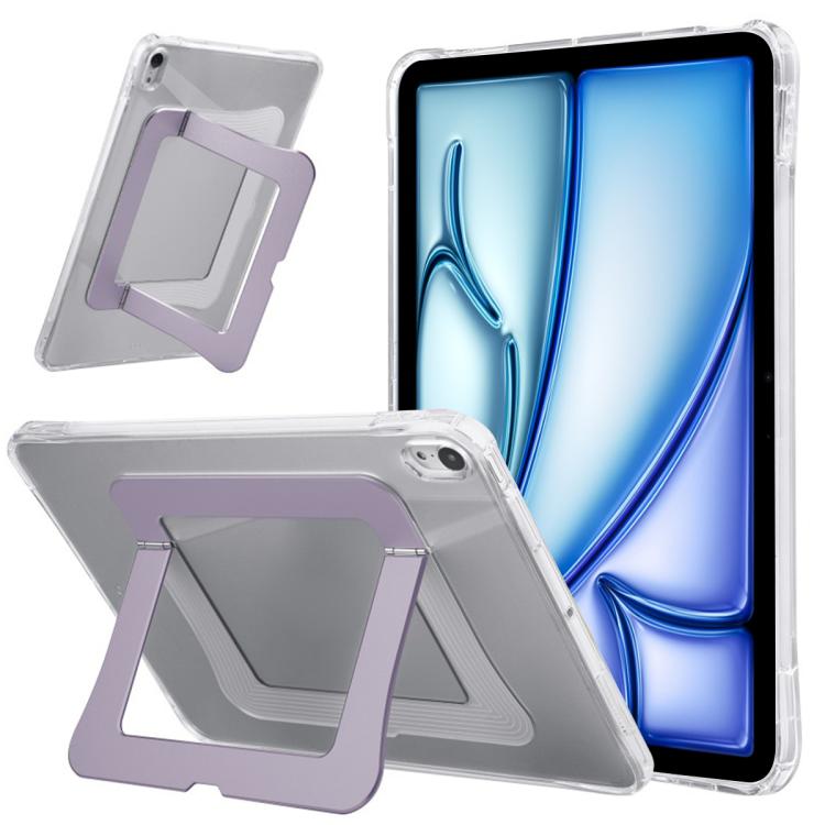 XDcase Aluminum Foldable Stand Clear Acrylic Tablet Case