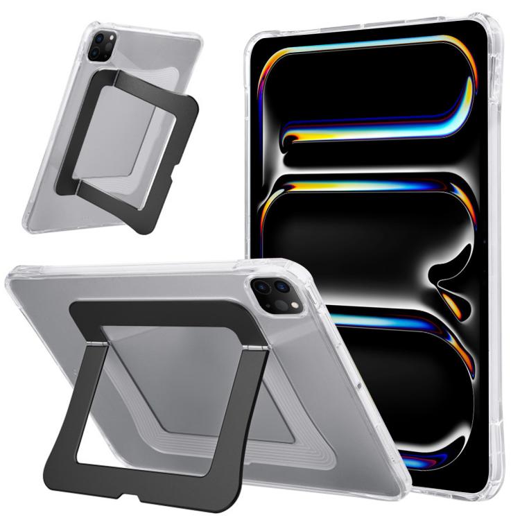 XDcase Aluminum Foldable Stand Clear Acrylic Tablet Case