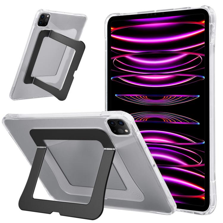 XDcase Aluminum Foldable Stand Clear Acrylic Tablet Case