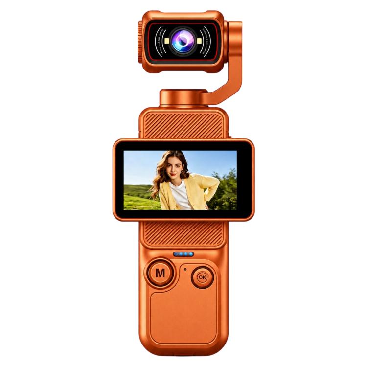 DV11 1.97-inch HD Handheld Gimbal Pocket Camera Outdoor Sports Recorder — Black