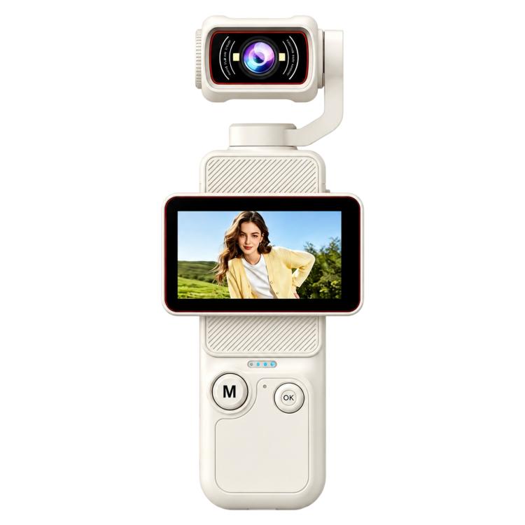 DV11 1.97-inch HD Handheld Gimbal Pocket Camera Outdoor Sports Recorder — Orange