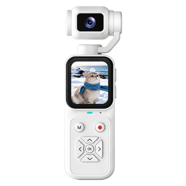 HJD09 1.69-inch HD Handheld Gimbal Pocket Camera Outdoor Sports Recorder — Orange