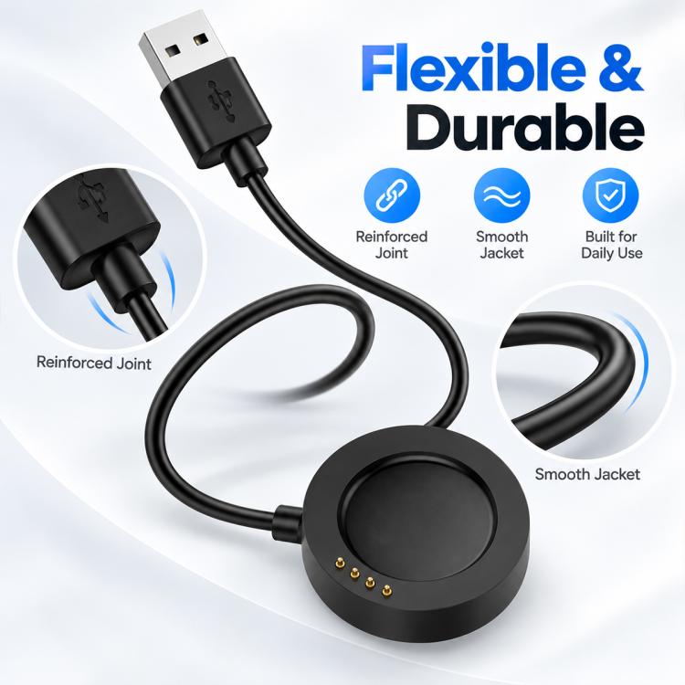 xDfind USB-A Port Smart Watch Magnetic Charging Cable, Length: 1m