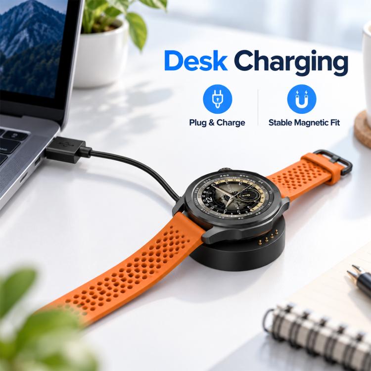 xDfind USB-A Port Smart Watch Magnetic Charging Cable, Length: 1m