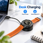 xDfind USB-A Port Smart Watch Magnetic Charging Cable, Length: 1m