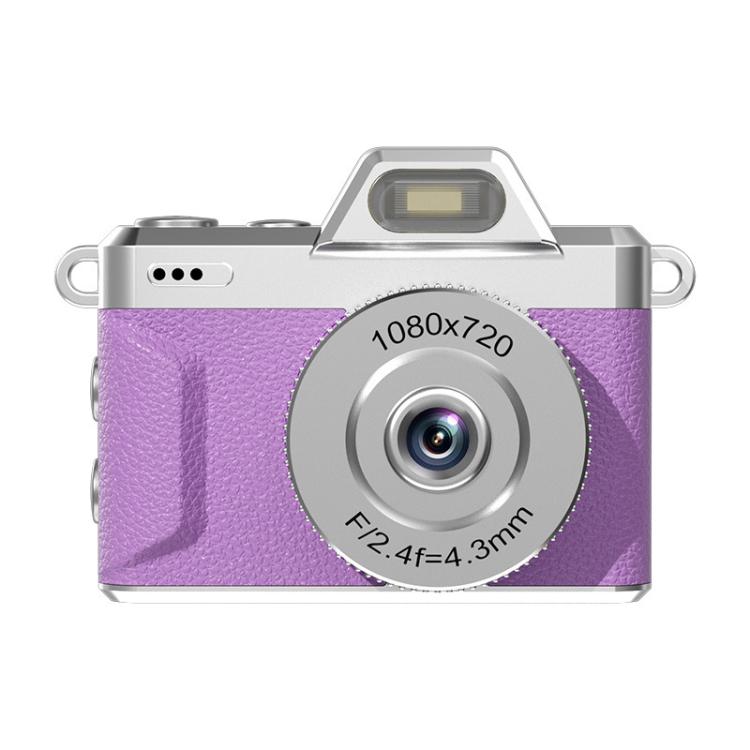 M37 1080P 1.47 inch Flip Screen Retro Mini Thumb Camera — Purple