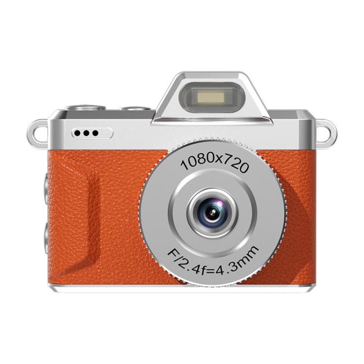 M37 1080P 1.47 inch Flip Screen Retro Mini Thumb Camera — Orange