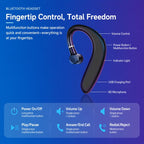 IPX7 Waterproof Ear-Clip Design In-Ear Wireless Bluetooth Earphones