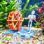 Skull Shape Aquarium Ornament Air Bubble Fish Tank Decoration