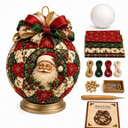 Christmas Classics Patchwork Ornament DIY Kit Handmade Christmas Decoration