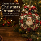 Christmas Classics Patchwork Ornament DIY Kit Handmade Christmas Decoration — view 6