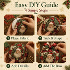 Christmas Classics Patchwork Ornament DIY Kit Handmade Christmas Decoration — view 10