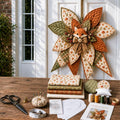 Oversized Quilted Bow Sewing Kit DIY patchwork kit