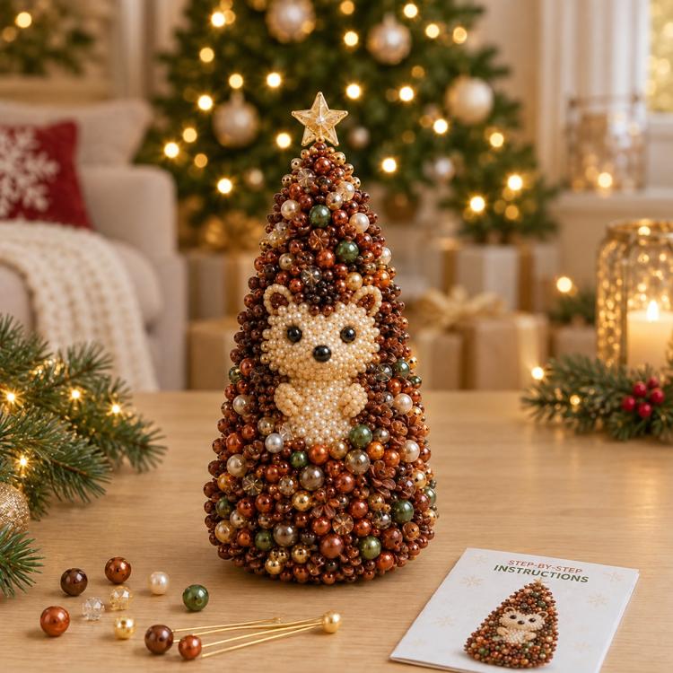 DIY Beaded Animals Decorations Tree Craft Kit — Dachshund