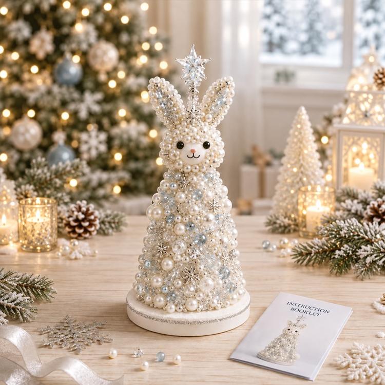 DIY Beaded Animals Decorations Tree Craft Kit — Penguin
