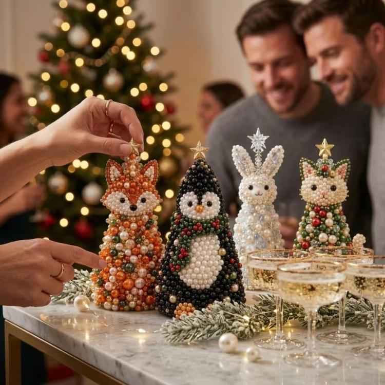 DIY Beaded Animals Decorations Tree Craft Kit — view 16
