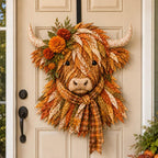 Highland Cow 3D Layered Fabric Art DIY Kit — view 19