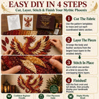 3D Mythic Wilds DIY Layered Patchwork Art Kit — view 11