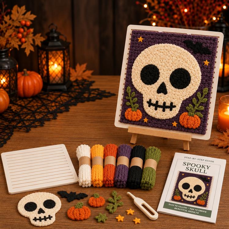 3D Halloween Fabric Weaving Quilt DIY Kit — Mummy