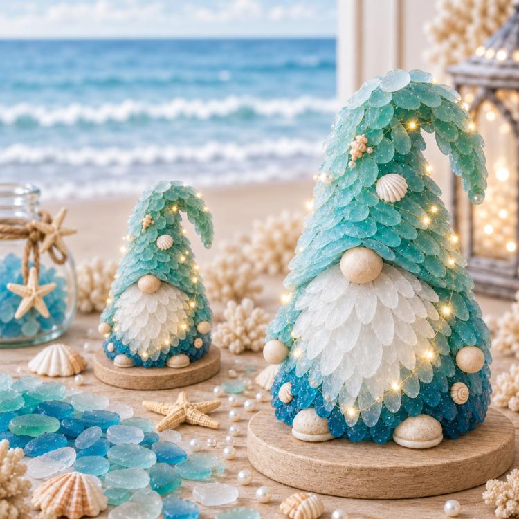 3D DIY Sea Glass Art Kit with LED Lights — Dachshund