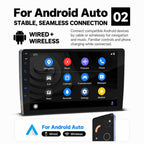 Double-DIN Car MP5 Player Wireless CarPlay/Android Auto Bluetooth HD Display — view 9
