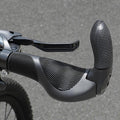 WEST BIKING 1 Pair Adjustable Non-Slip Mountain Bike Handlebar Grips with Bar Ends