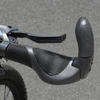 WEST BIKING 1 Pair Adjustable Non-Slip Mountain Bike Handlebar Grips with Bar Ends