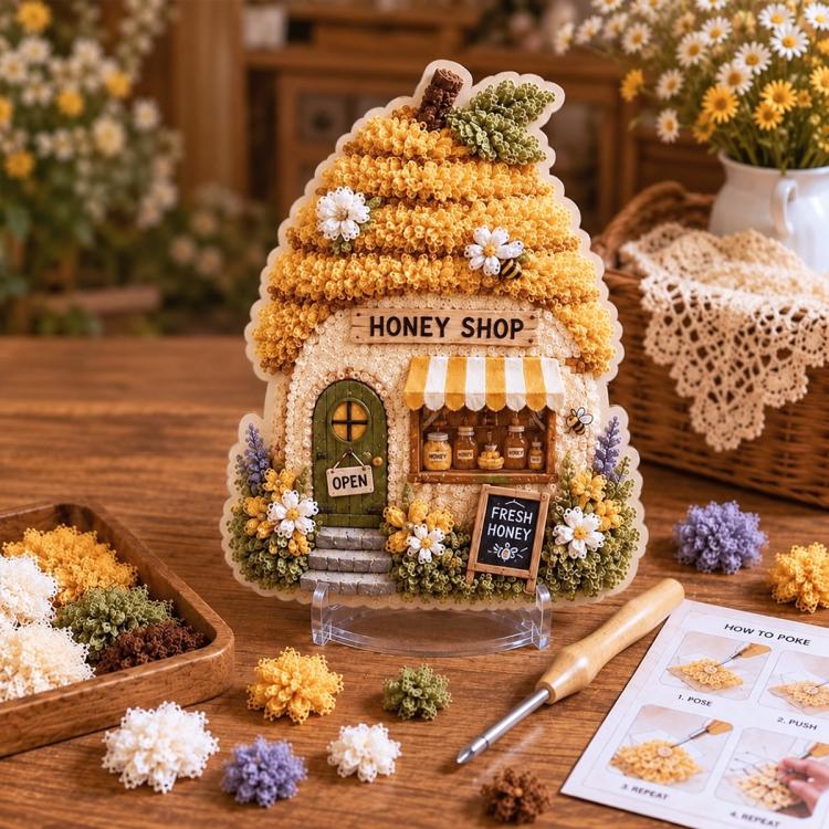 Seamless 3D Textile Art Kit — Acorn Bakery