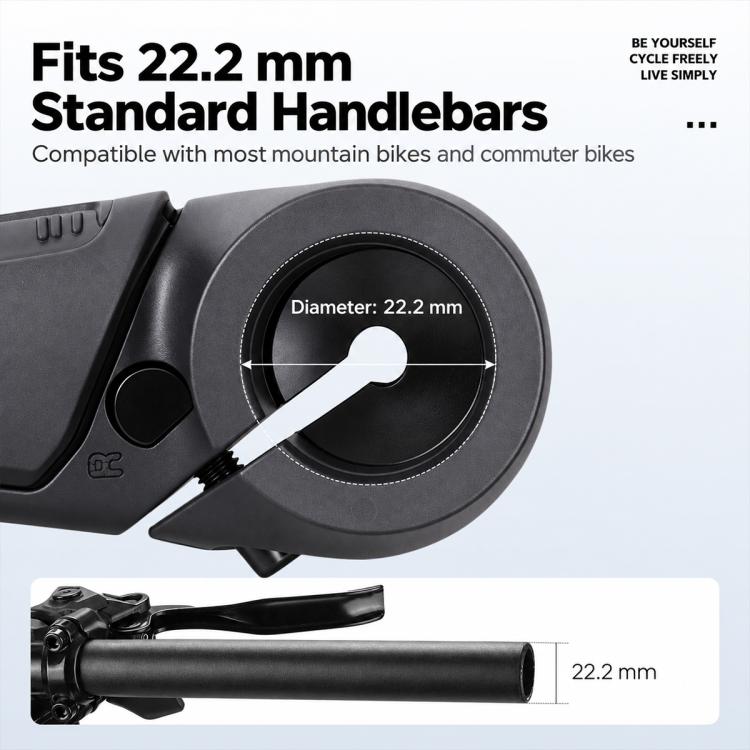 WEST BIKING 1 Pair Ergonomic Bicycle Rest Bar Mountain Bike Thumb Bar Ends