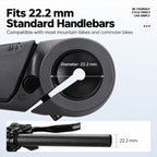 WEST BIKING 1 Pair Ergonomic Bicycle Rest Bar Mountain Bike Thumb Bar Ends