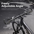 WEST BIKING 1 Pair Ergonomic Bicycle Rest Bar Mountain Bike Thumb Bar Ends
