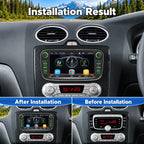 7 inch Car MP5 Player Wireless CarPlay/Android Auto Bluetooth HD Display for Ford Focus — view 3