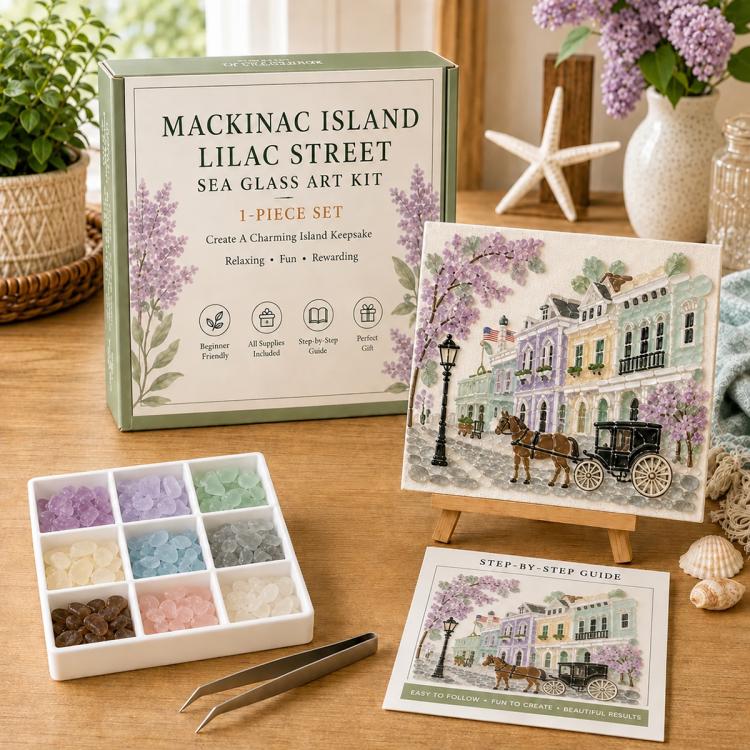 Timeless Destinations Sea Glass Art Kit — view 18