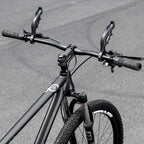 WEST BIKING 1 Pair Bicycle Rest Bar Dragon-bone Shape Ergonomic Cycling Thumb Bar Ends