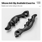 WEST BIKING 1 Pair Bicycle Rest Bar Dragon-bone Shape Ergonomic Cycling Thumb Bar Ends