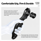 WEST BIKING 1 Pair Bicycle Rest Bar Dragon-bone Shape Ergonomic Cycling Thumb Bar Ends