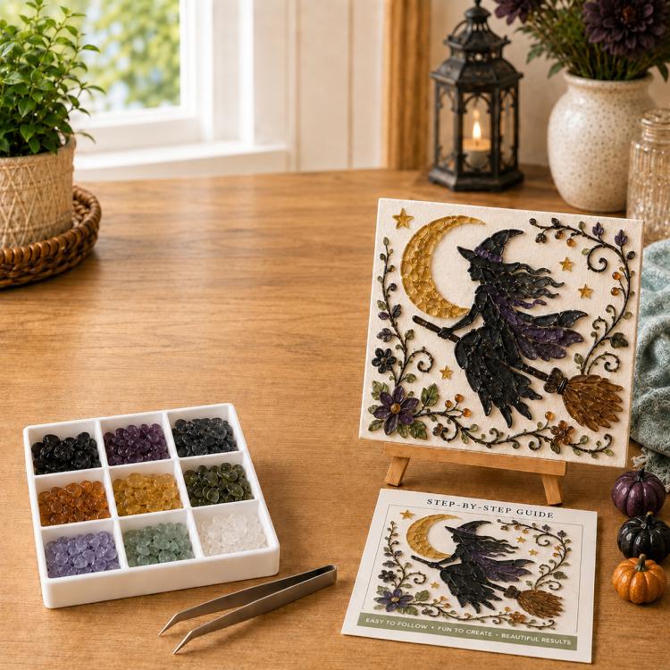 Halloween Sea Glass DIY Art Kit
