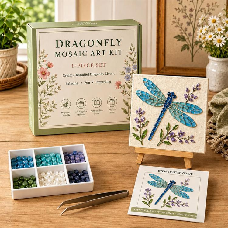 Mosaic Art DIY Craft Kit Creative Handmade Decor Gift — Butterfly