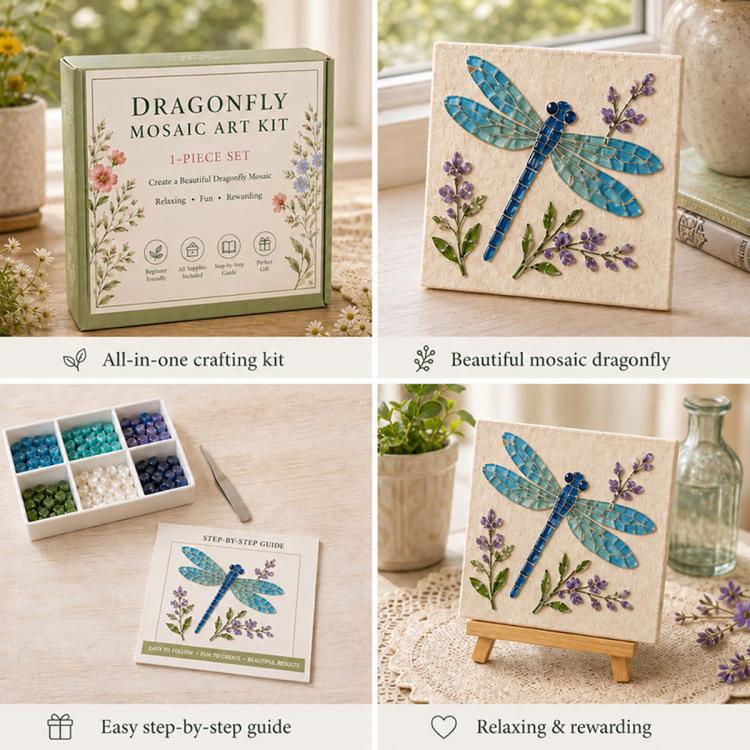 Mosaic Art DIY Craft Kit Creative Handmade Decor Gift — view 13